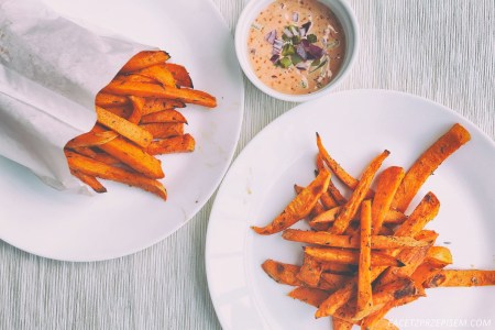 Frytki z batatów